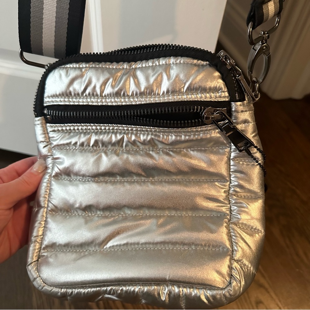 Silver crossbody